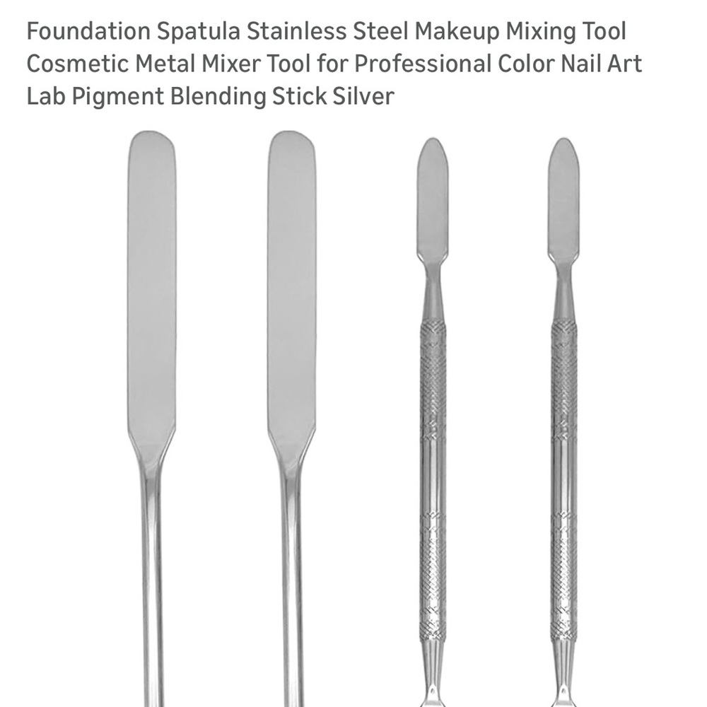 Veeliama metal spatula blending sticks